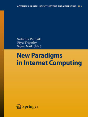 cover image of New Paradigms in Internet Computing